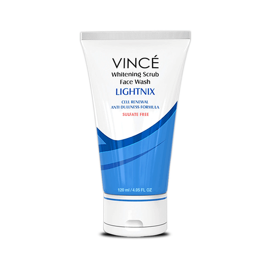 VINCE LIGHTNIX  Whitening Scrub Face Wash Men
