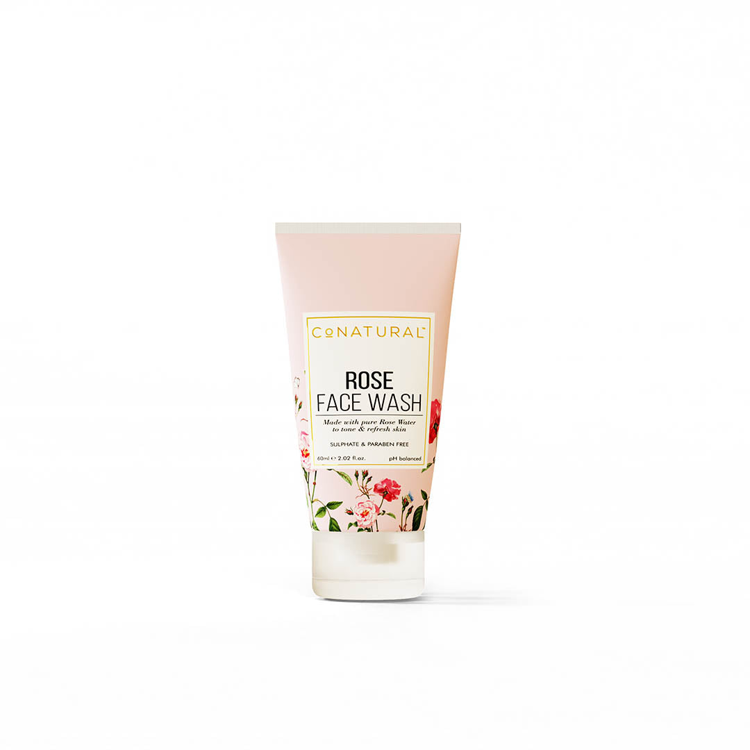 CoNatural Rose Face Wash 60ml