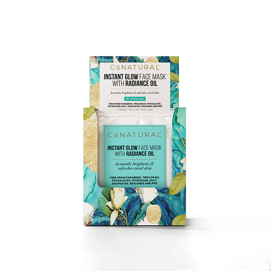 CoNatural Instant Glow Face Mask 10s