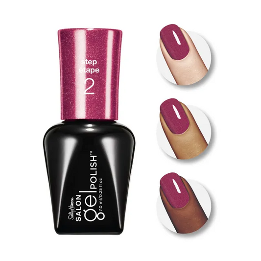 Sally Hansen Salon Pro Gel Step2 Gel Nail Color WINE